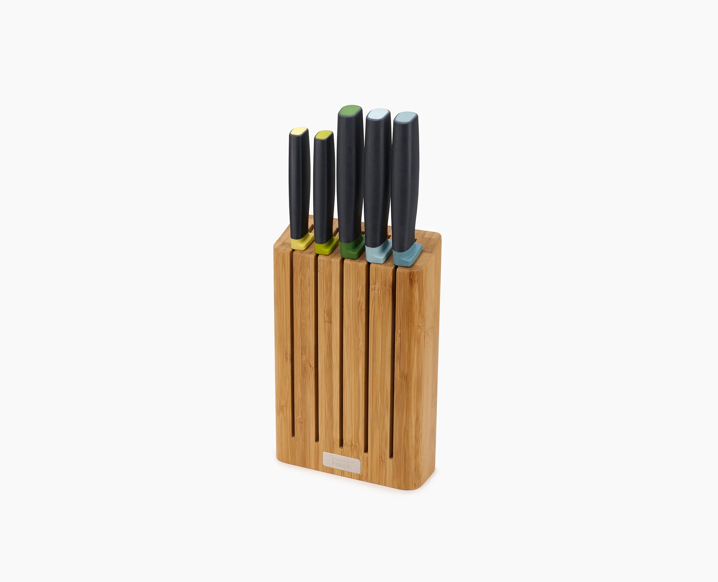 Elevate™ Knives Set with Bamboo Block - Image 1a