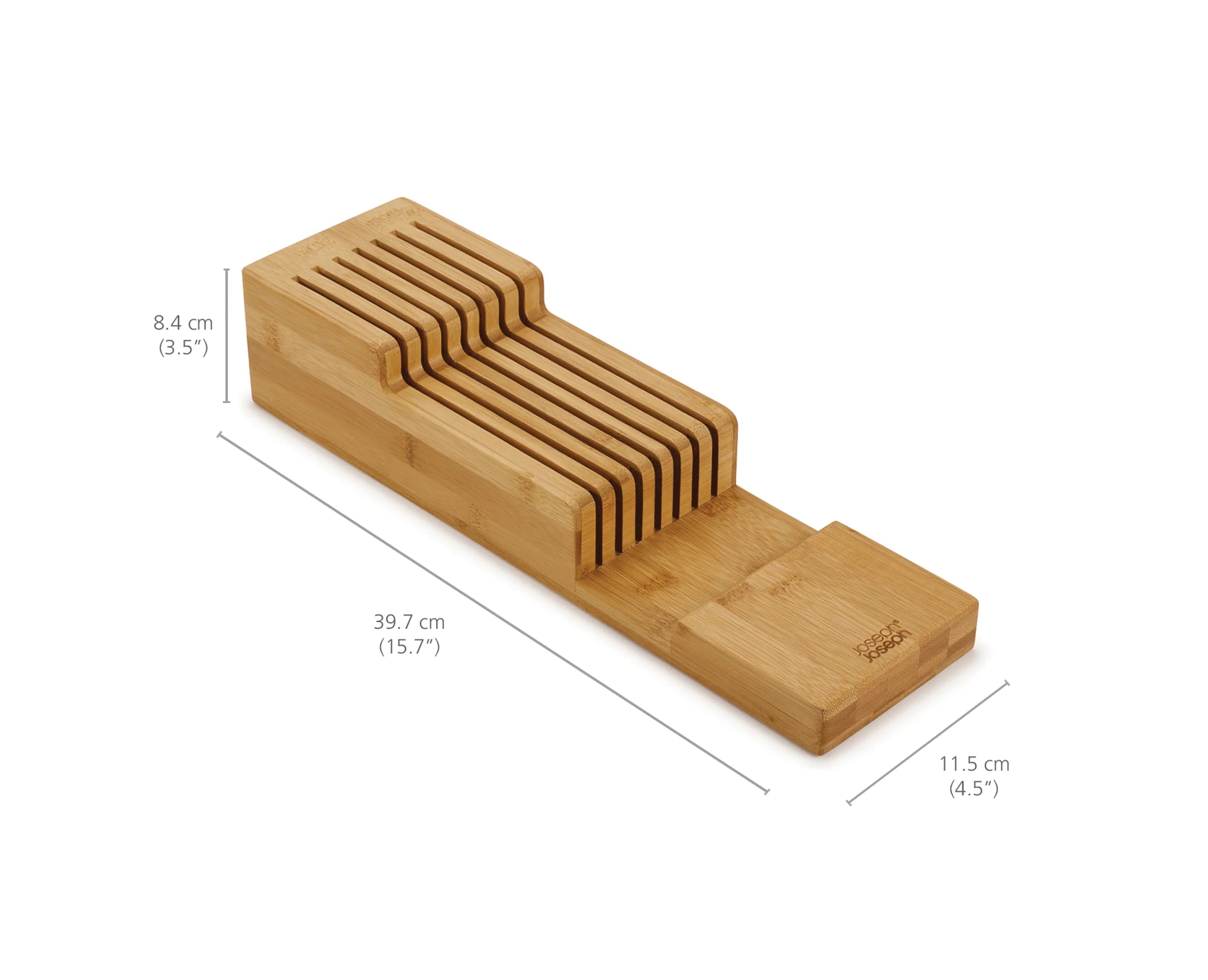 DrawerStore™ Bamboo Compact Knife Organiser - Image 5