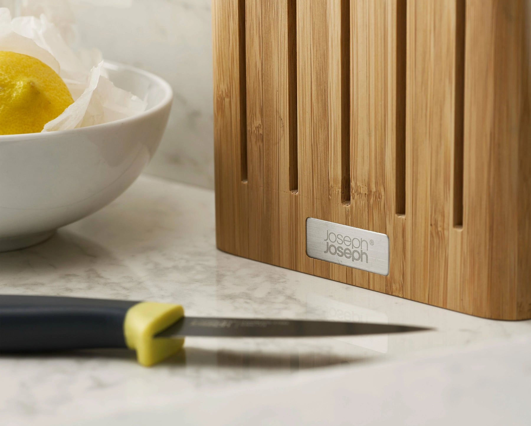 Elevate™ Knives Set with Bamboo Block